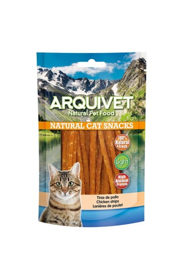ARQUIVET Przysmak dla kota paski z kurczaka 50 g