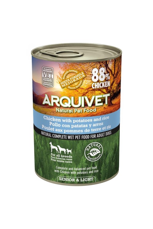 ARQUIVET Mokra karma dla psów SENIOR & LIGHT 12x400g