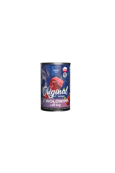 WAFI puszka mielonka dla psa z wołowiną 400g