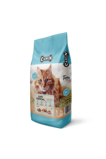 Canun Terra Cats Cocktail 4kg dla kotów dorosłych