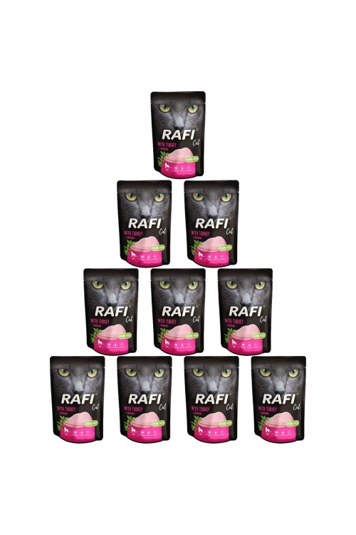 Rafi Cat saszetka indyk 10 x 100 g