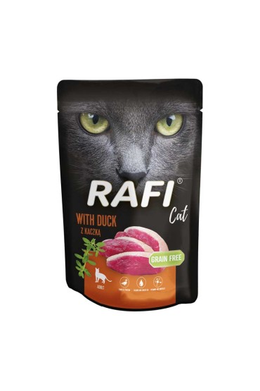 Rafi Cat saszetka kaczka 10 x 100 g