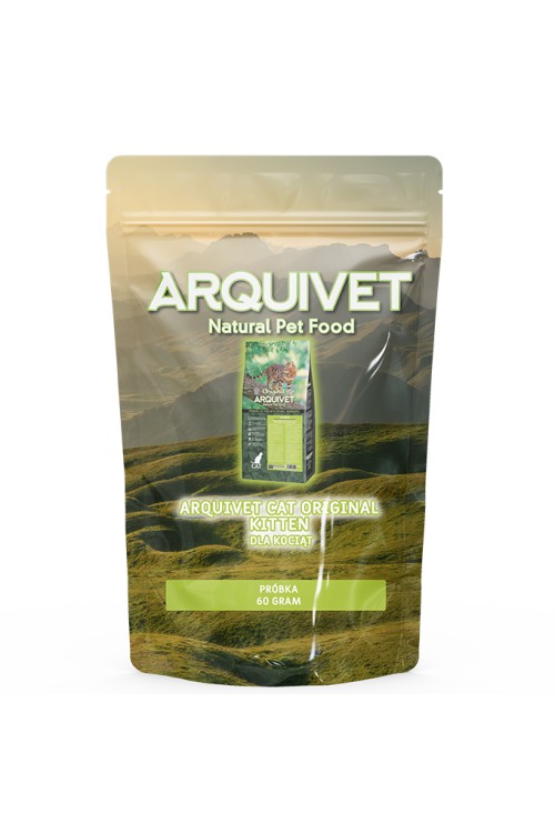 PRÓBKA ARQUIVET CAT Original Kitten dla kociąt z kurczakiem 60 g