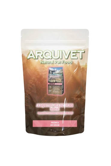PRÓBKA Arquivet GRAIN FREE z łososiem 60 g