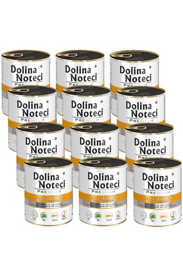 Dolina Noteci bogata w kaczkę z dynią 12 x 800g