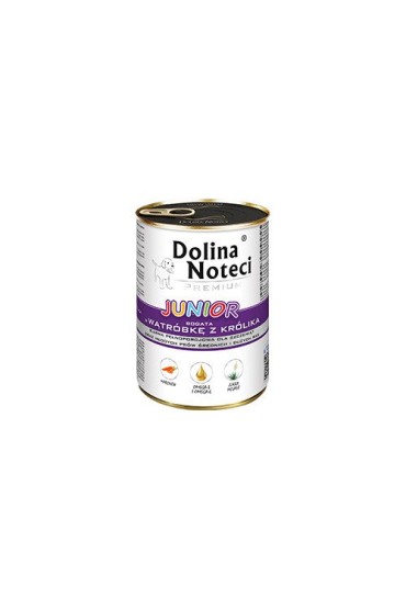 Dolina Noteci Premium Junior bogata w wątróbkę z królika 400 g