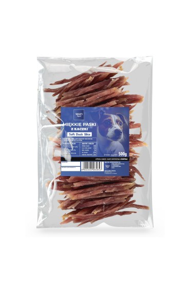 WAFI MIĘKKIE PASKI Z KACZKI 500G