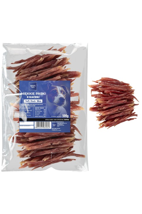 WAFI MIĘKKIE PASKI Z KACZKI 500G