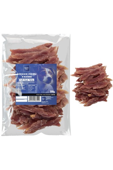 WAFI MIĘKKIE PIERSI Z KACZKI 500G