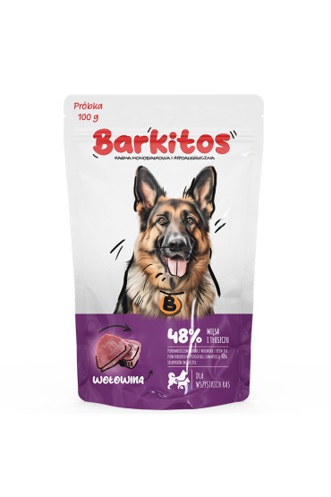 PRÓBKA Barkitos wołowina z ryżem 100 g