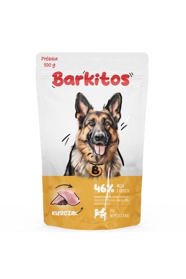 PRÓBKA Barkitos kurczak z ryżem 100 g