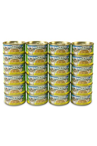 Arquivet Puszka dla kota o smaku tuńczyka i serem 24 x 80 g