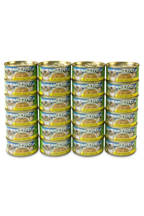 Arquivet Puszka dla kota o smaku tuńczyka i serem 24 x 80 g