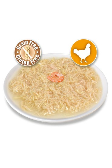 ARQUIVET puszka dla kota kurczak w sosie z krewetkami 80g