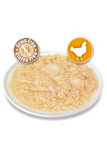 ARQUIVET puszka dla kota kurczak w sosie z paluszkami krabowymi 80g