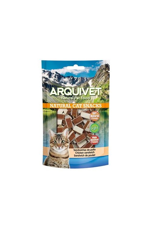 ARQUIVET przysmak dla kota sandwich z kurczaka 50g