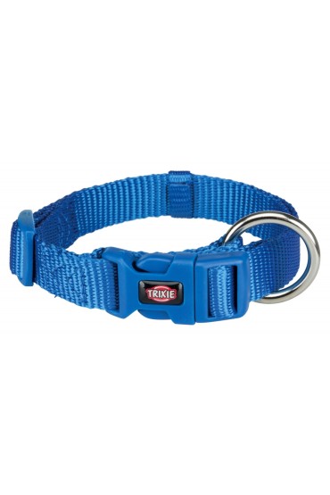 Obroża NYLON, L–XL: 40–65 cm/ 25 mm, królewski błękit