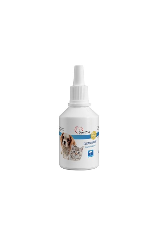 Overzoo CLEAN DROP 60ml - NA ŚLADY ŁEZ