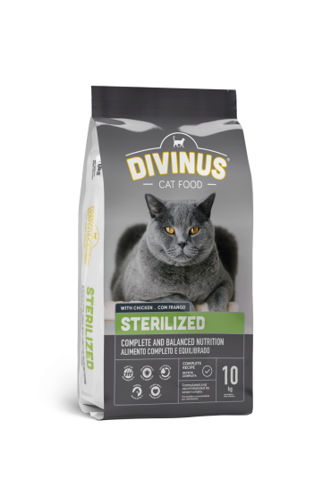 Divinus Cat Sterilized dla kotów sterylizowanych 10kg