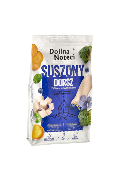 Dolina Noteci Premium karma suszonaz dorszem 9 kg