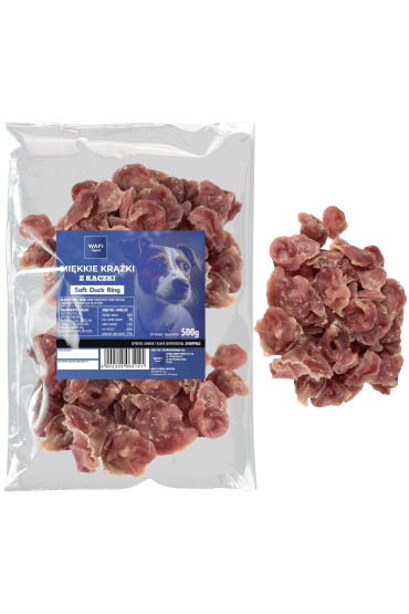 WAFI MIĘKKIE KRĄŻKI Z KACZKI 500g