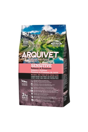 PRÓBKA Arquivet Sensitive łosoś z ziemniakami 60g