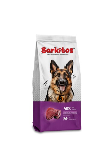 Barkitos wołowina z ryżem 18 kg
