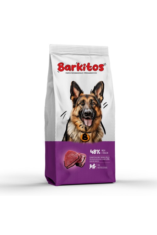 Barkitos wołowina z ryżem 18 kg