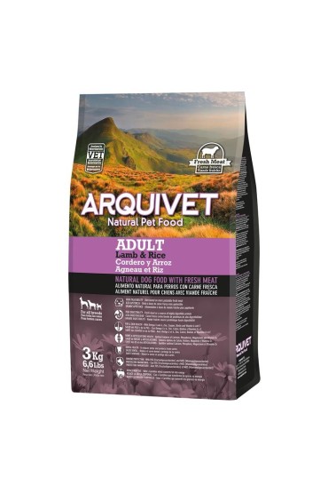 Arquivet Adult jagnięcina z ryżem 3 kg