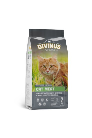 Divinus Cat Meat dla kotów dorosłych 2kg