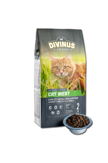 Divinus Cat Meat dla kotów dorosłych 2kg