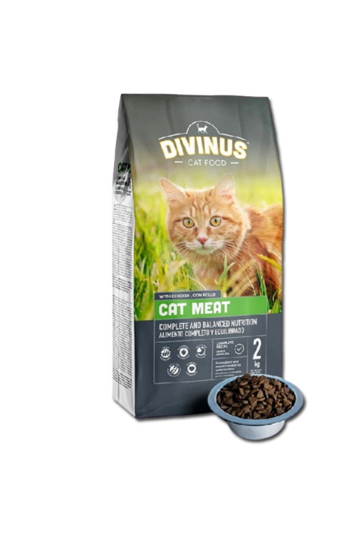 Divinus Cat Meat dla kotów dorosłych 2kg