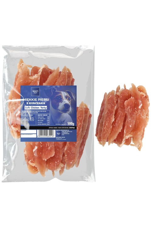 WAFI MIĘKKIE PIERSI Z KURCZAKA 500G