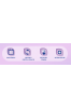 Żwirek silikonowy dla kota bezpyłowy SILKY Lavender 3,8l zestaw 8 szt.