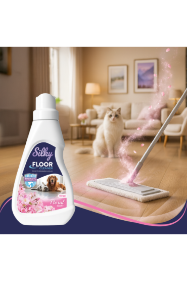 SILKY FLOOR CLEANER  floral scent  750 ml