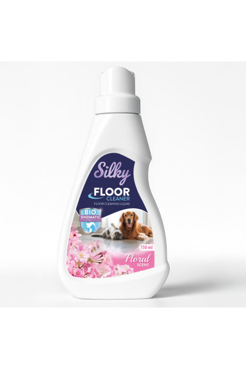 SILKY FLOOR CLEANER  floral scent  750 ml