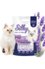 Żwirek silikonowy dla kota bezpyłowy SILKY Lavender 3,8l