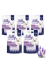 Żwirek silikonowy dla kota bezpyłowy SILKY Lavender 3,8l zestaw 5 szt.