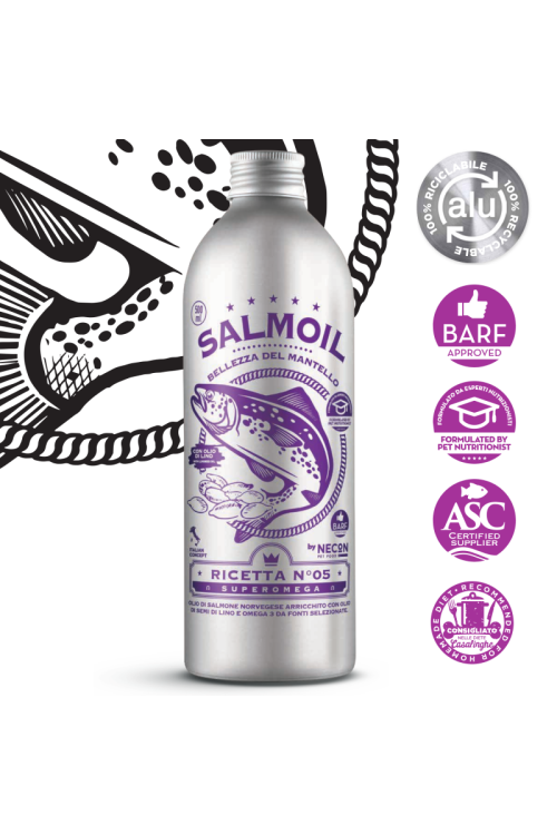 SALMOIL RICETTA 5 - SKIN  Superomega  250ML