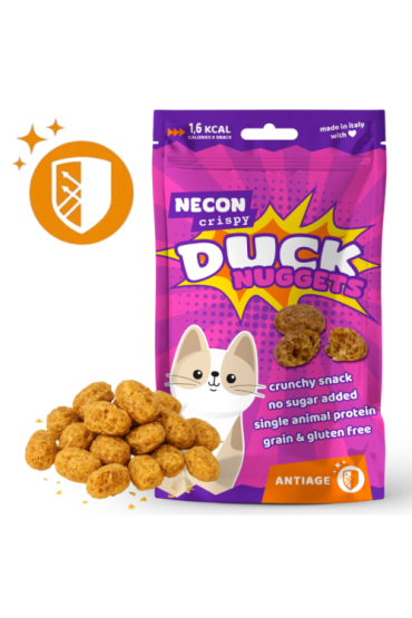 NC CAT DUCK NUGGETS ANTIAGE 85 GR