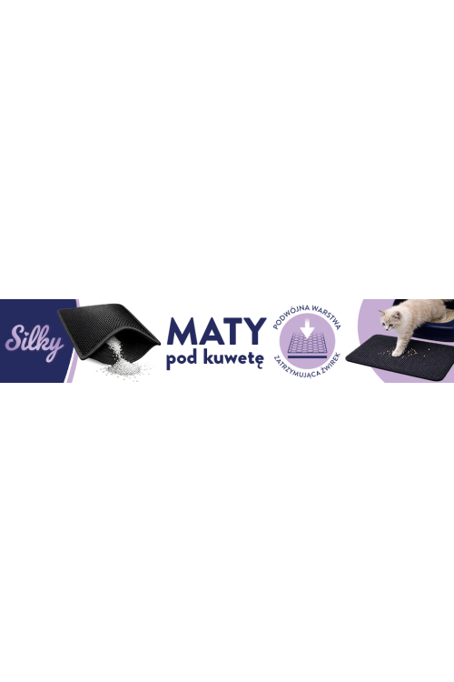 Silky Mata pod kuwetę dla kota SILKY 45 × 60 cm